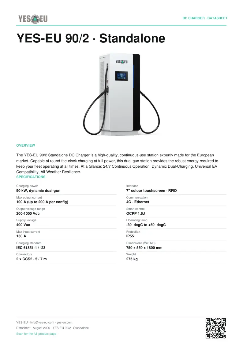 Preview of YES-EU 90/2 · Standalone datasheet (PDF)