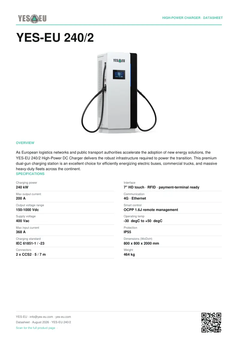 Preview of YES-EU 240/2 datasheet (PDF)
