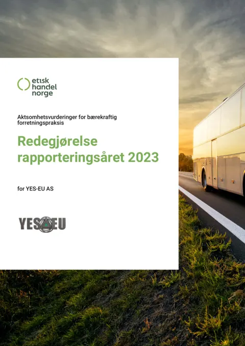 Preview of Due diligence assessments for sustainable business practices - Statement for the reporting year 2023 (Norwegian)