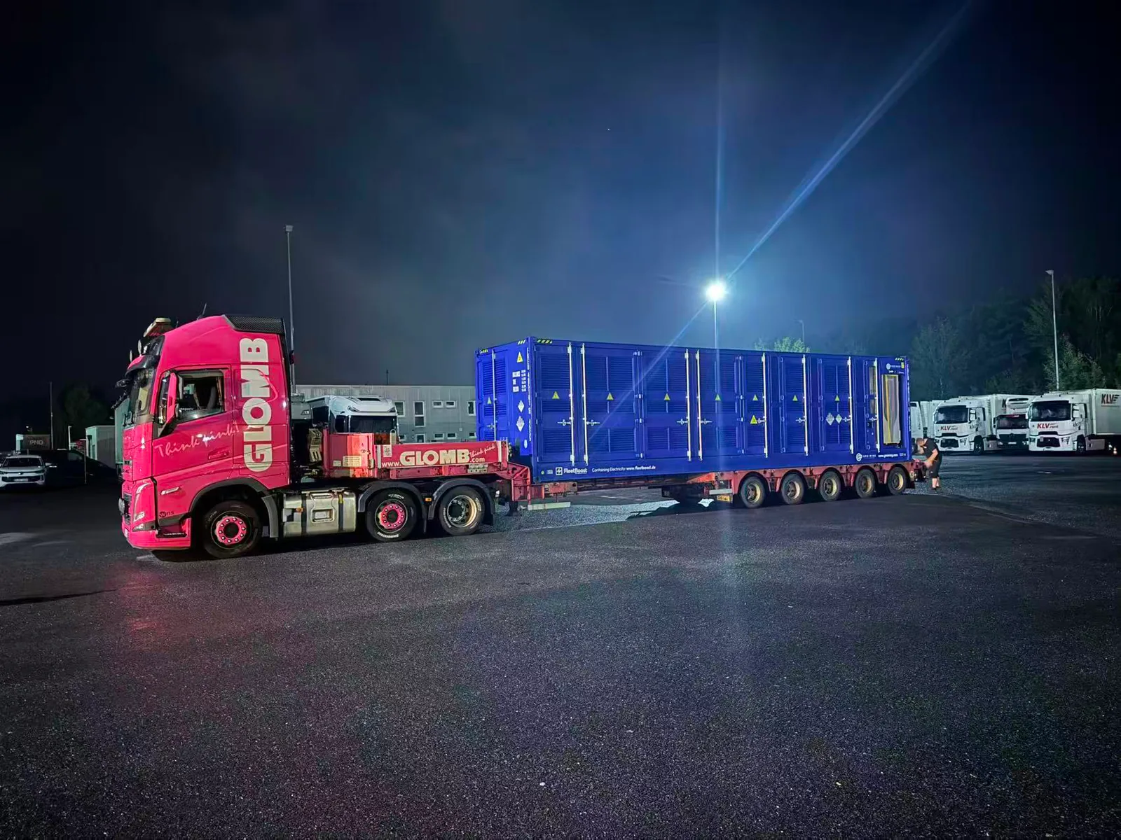 YES-EU Mobile Storage and EV Charging container