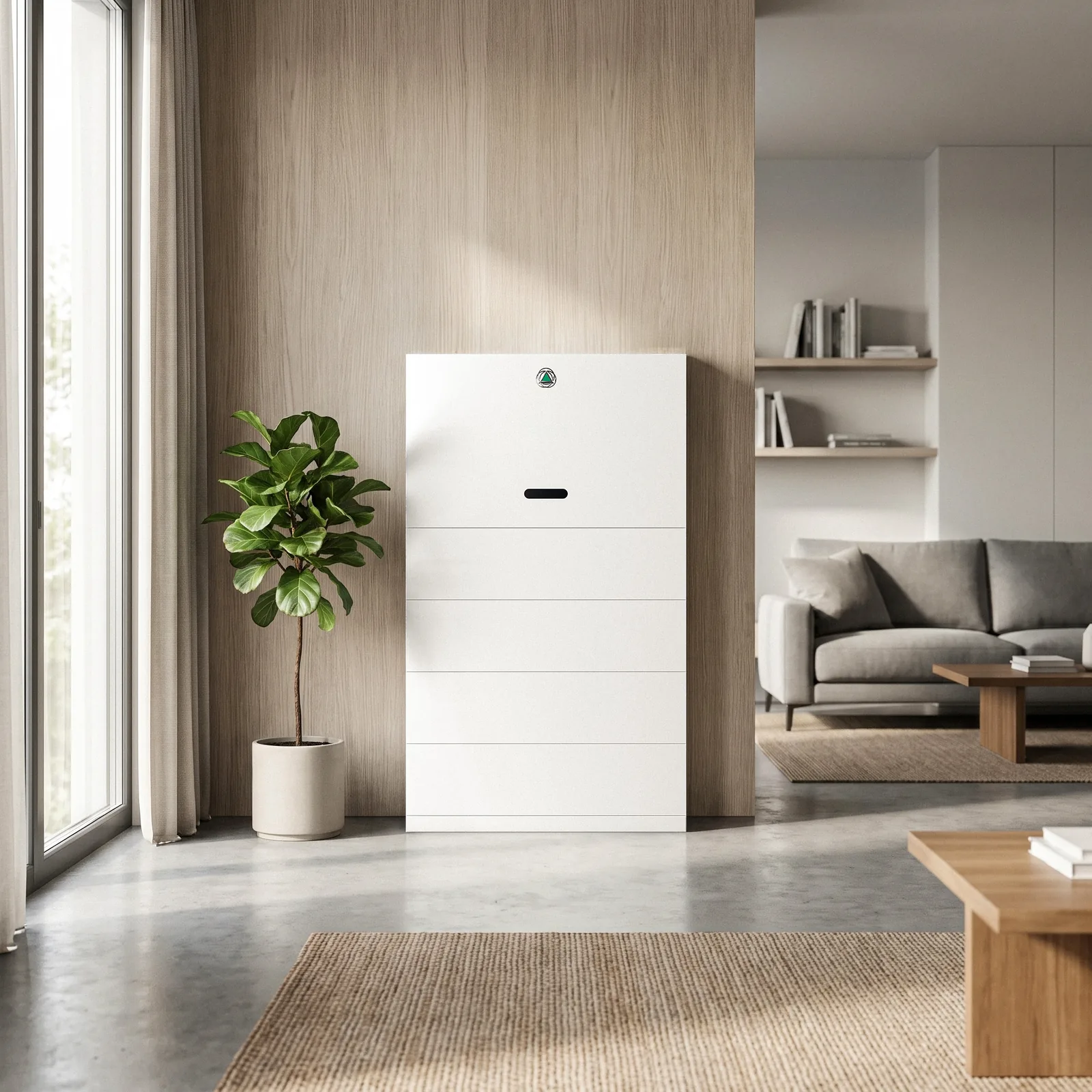 YES-EU Home Battery installed in a modern home