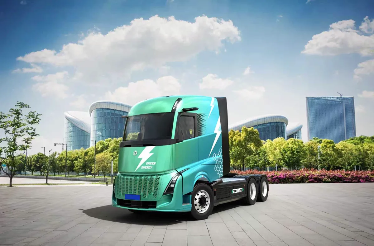 YES-EU truck 6x2 & 6x4 BEV Tractors · coming soon
